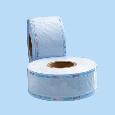 Sterilization Bags 100mm x 200mtr ETO-Steam Reel Set of 3+1 Sealing machine Free
