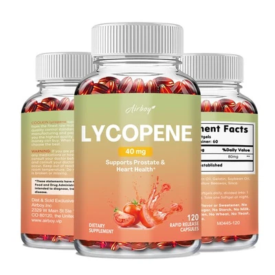Lycopin-Kapseln – Prostata-Unterstützung PURE Tomatenextrakt-Komplex Antioxidans - Bild 1 von 4