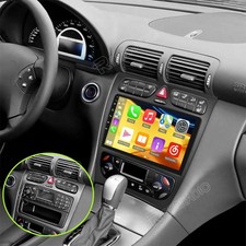 F&uuml;r Mercedes Benz C-Klasse W203 C 180 C 220 2G+64G Android 15 Autoradio GPS NAVI