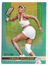 2024 Topps Chrome - Venus Williams #200 Aqua Refractor /399