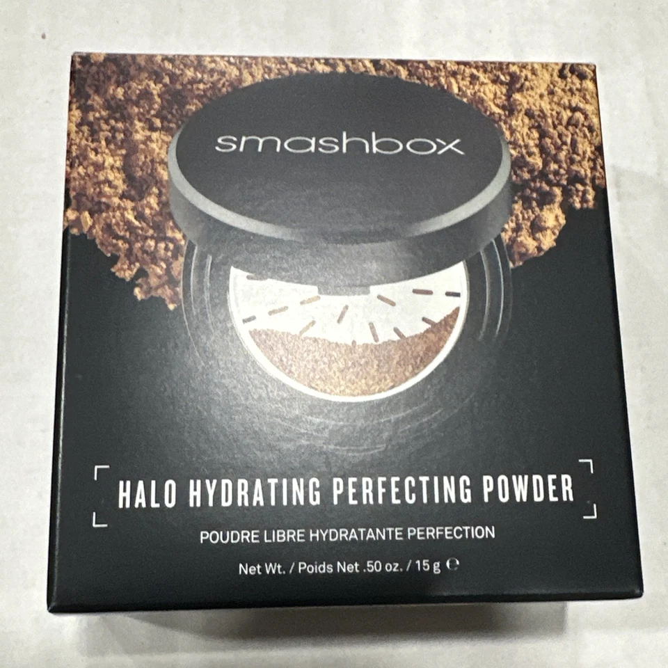 Smashbox Halo Hydrating Perfecting Powder ~Medium/Dark~ 0.50 Oz. (BNIB) - Image 2 of 4