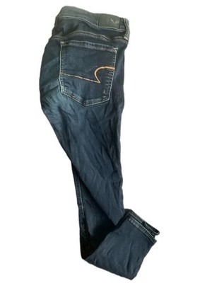 Pre Owned Women's American Eagle Outfitters Jeans Jegging Sz 6 Regular Casual