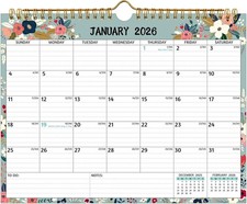 2026 Wall Calendar - 12 Months Wall Calendar 2026 from JAN.2026 - DEC.2026, 1