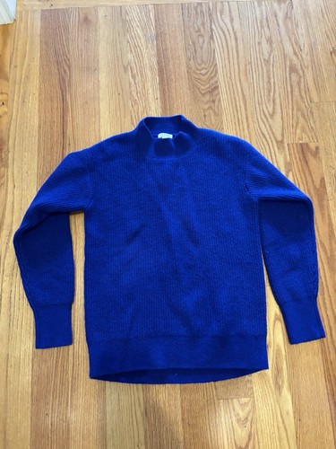 Crewcuts Girls Sweater L 10-11 Blue Long Sleeve
