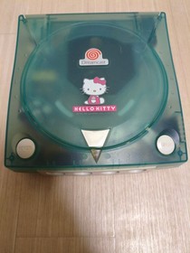 Rare Hello Kitty Dreamcast Console Blue Skeleton Limited Edition Set NTSC-J
