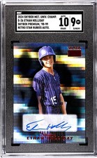 2024 Metal Universe Champions #S-26 Ethan Holliday '98-99 Retro Star Rubies Auto