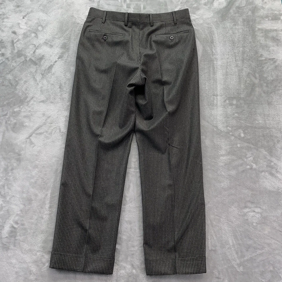 Pantalones Zanella Devon Para Hombres 32x29 Gris Vestido de Lana a Cuadros Italia Pantalones Pantalones ITALIA Foto 3 de 4