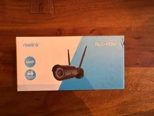 REOLINK WiFi, 4MP Wired Wi-Fi Camera, HD Night Vision, IP66 Waterproof, RLC-410W