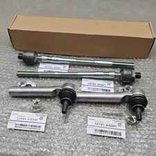 OEM 4× kit Outer+ Inner Tie Rod Ends For Subaru Forester Impreza Legacy USA