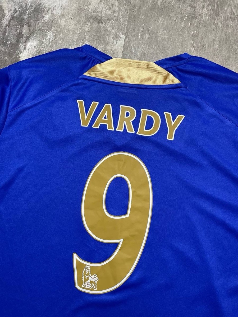 Puma Leicester City #9 Vardy 2013/14 Home Jersey Football | eBay
