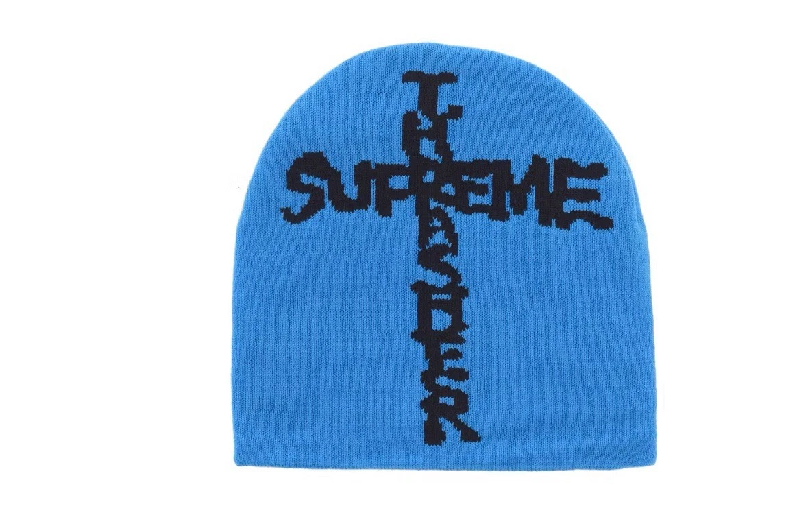 Bonnet Supreme Thrasher bleu   Neuf 