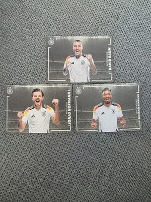 2024 Panini UEFA Euro 2024 DFB Deutschland Team Set 3x Lot Victorious