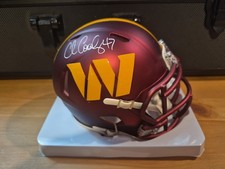 Chris Cooley Autographed Washington Redskins Eclipse Mini Helmet