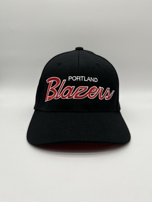 #ad Portland Trail Blazers Mitchell amp; Ness MVP Team Script 2.0 Stretch Snapback Hat $38.88
