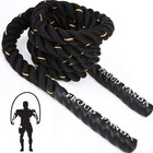 Heavy Jump Ropes for Fitness 2LB/3LB/5LB,Weighted Adult Skipping Rope Exercise B