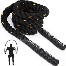 Heavy Jump Ropes for Fitness 2LB/3LB/5LB,Weighted Adult Skipping Rope Exercise B