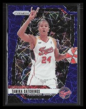 2024 Panini Prizm WNBA #40 Tamika Catchings Blue Velocity Prizms