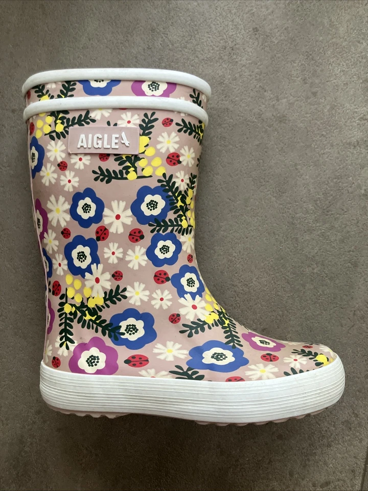 Aigle Lolly Pop Play 2 Gr. 25 Gummistiefel Blumenmuster Flower Power - Bild 4 von 4