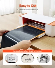 New Heat Transfer Vinyl, 12 in x 50 ft, Glossy Black HTV Iron on Vinyl Roll, E