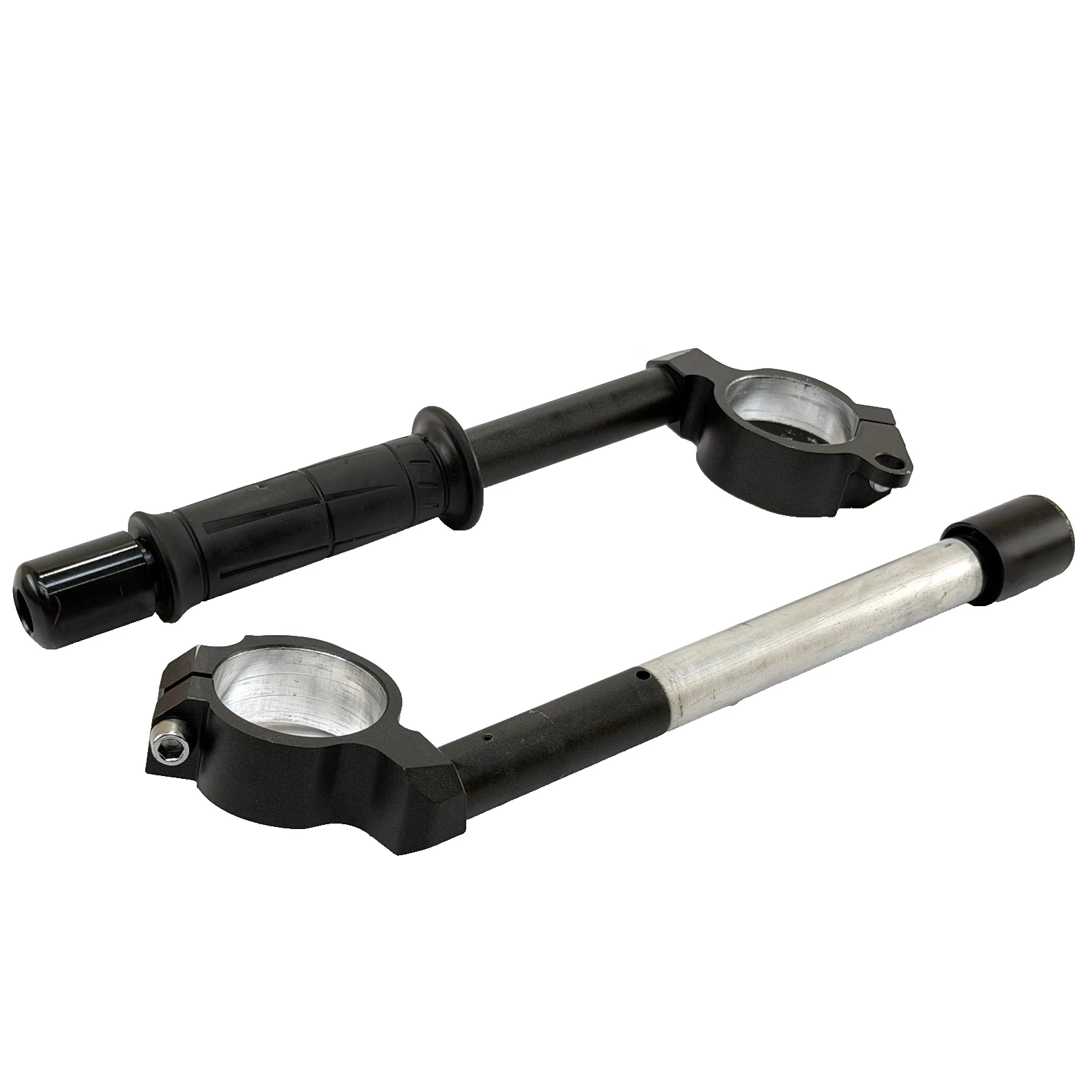2024 - 2026 KAWASAKI NINJA ZX6R CLIP ON HANDLE BARS LEFT RIGHT SET PAIR STRAIGHT