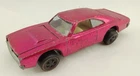 Vintage Hot Wheels Redline 1968 HOT PINK Custom Charger All Original Rare Car