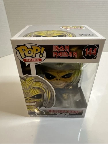 Funko Pop! Rocks Vinyl Figure: Killers Eddie #144 Iron Maiden Collectible - NIB