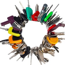 67 Chiavi Master per Attrezzatura Pesante 20x15 cm, Vari Colori di 