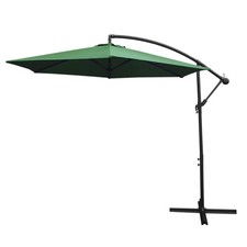 Monster Shop Green Cantilever Parasol - Used - Good Customer Return UG