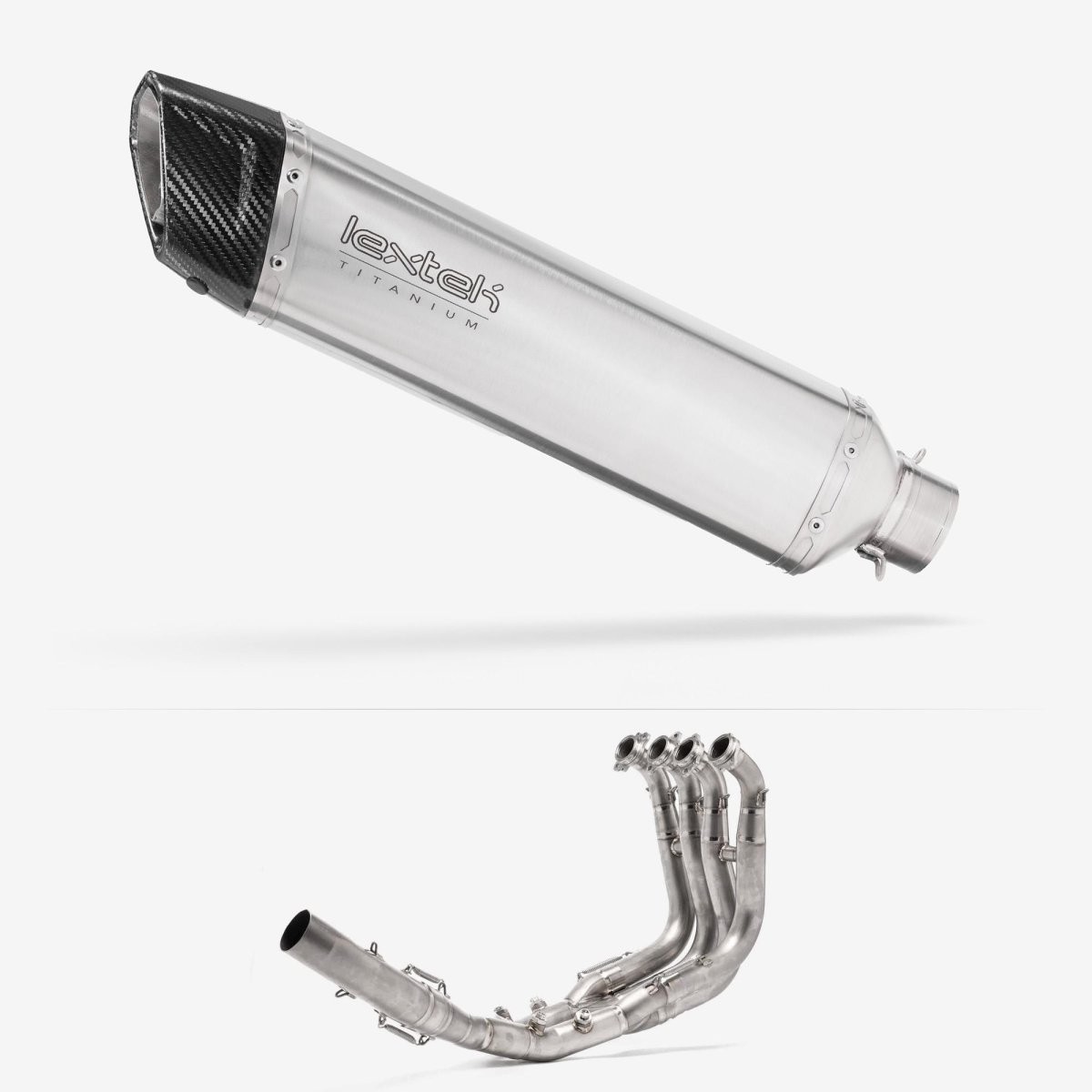 Lextek Titanium ST8 400mm Exhaust System for BMW M1000R 2023-2024 Silencer Rear