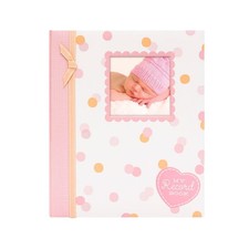 Lil Peach 5 Year Pink Baby Memory Book For Milestones And Special Moments