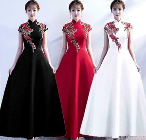 a line cheongsam