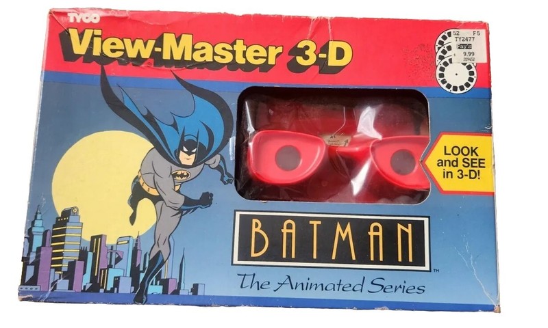 BATMAN  VIEW-MASTER 3D 1993. COLLECTIBLE. Vintage  DC Comics