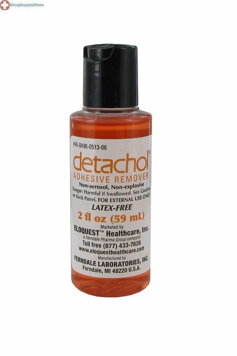 FE51306 Detachol Adhesive Remover 2 oz. Bottle eBay