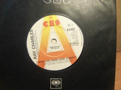 Ray Charles   I Wish You Were Here Tonight 1983 Demo 7  CBS A 3407