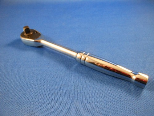 NEW Power Torque GM6149 1/4" Drive 72 Tooth Mini Head Chrome Ratchet Wrench - Picture 5 of 7