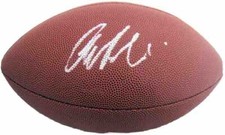Anquan Boldin Signed Wilson NFL (Super Grip) Football JSA