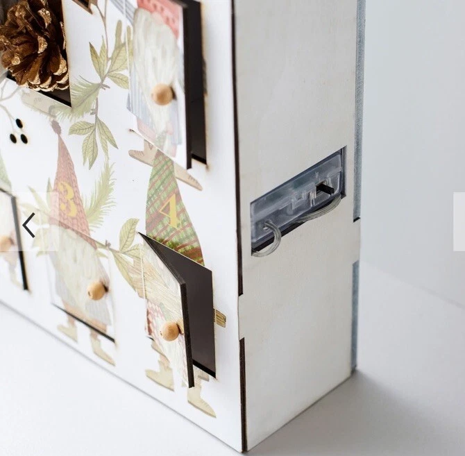 Pottery Barn Light Up Gnome Advent Calendar New In Box sold out online - Image 4 of 4