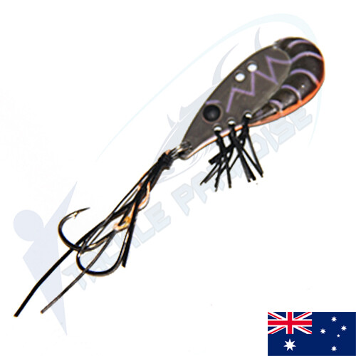 Prawn Blades Fishing Lures 38mm 6g Vibes Vibe Bream Blade Bass Flathead PB - Picture 19 of 36