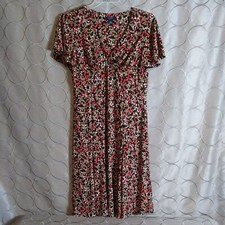 Chaps Ralph Lauren Womens Dress Size Large Short Sleeve 