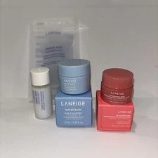 Laneige Water Bank, Lip Sleeping Mask, Cream Skin Toner 3 piece set