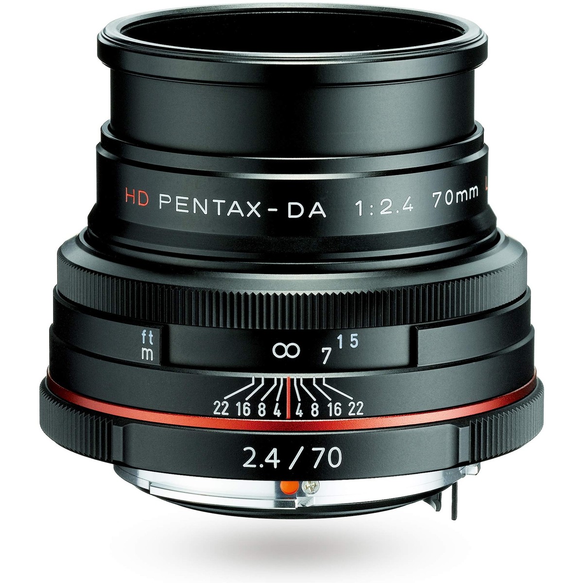 【単焦点】 HD PENTAX DA 70mm F2.4 Limited PENTAX HD DA 70mm F2.4Limited Black Single Focus Lens for K-mount