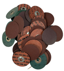 UNBRANDED ASSORTED SANDING DISC ***LOT OF 57***