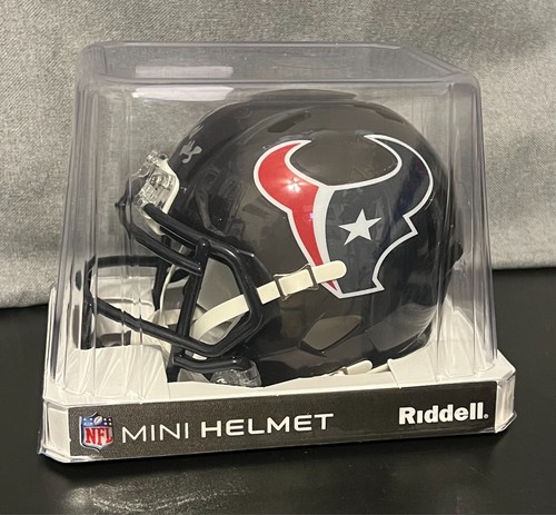 Casco Tank Dell Auto Houston Texans Mini Riddell - Certificato di autenticità Tristar autografato - Foto 3 di 12