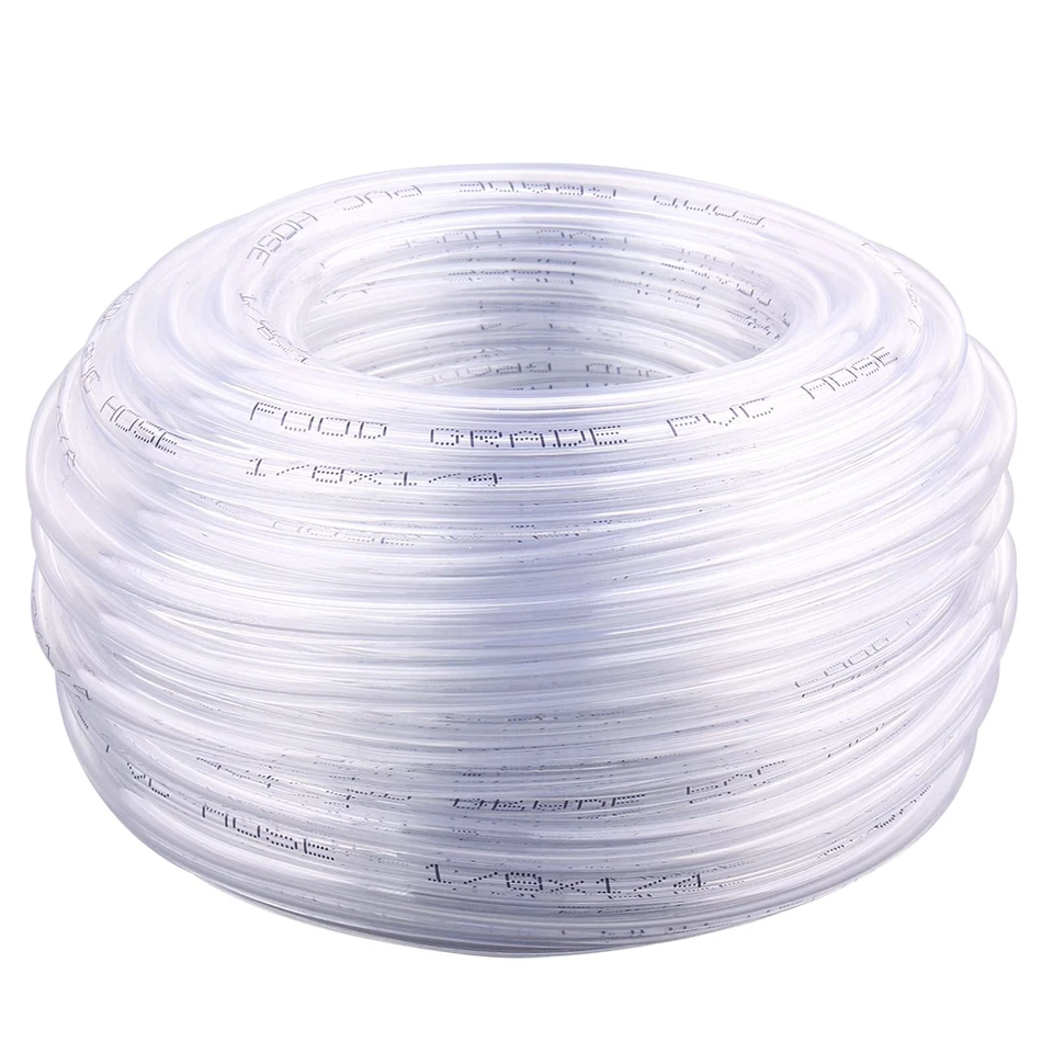 PVC Tubing 1/8"ID X 1/4"OD Flexible Clear Vinyl Hose 50 Feet for Food Grade - Image 3 of 4