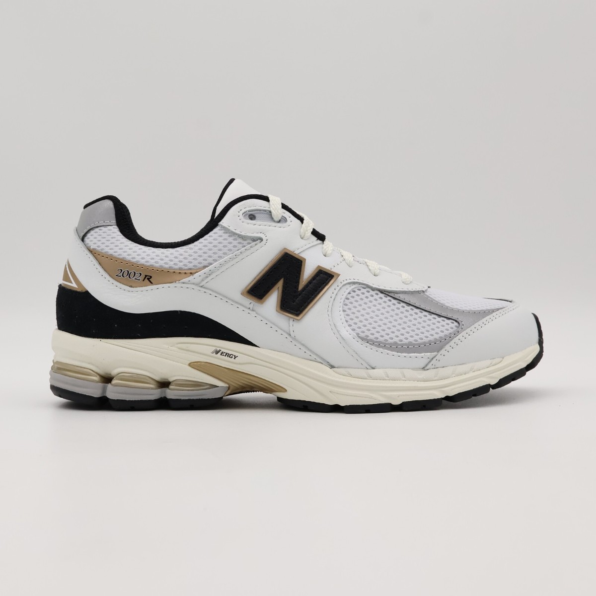 M2002RPN New Balance 2002R White Black Gold (Men