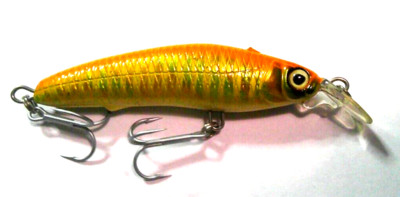Yo Zuri TX Minnow 70 S Wobbler, Crankbait, Kunstköder, 7 cm, Sinking