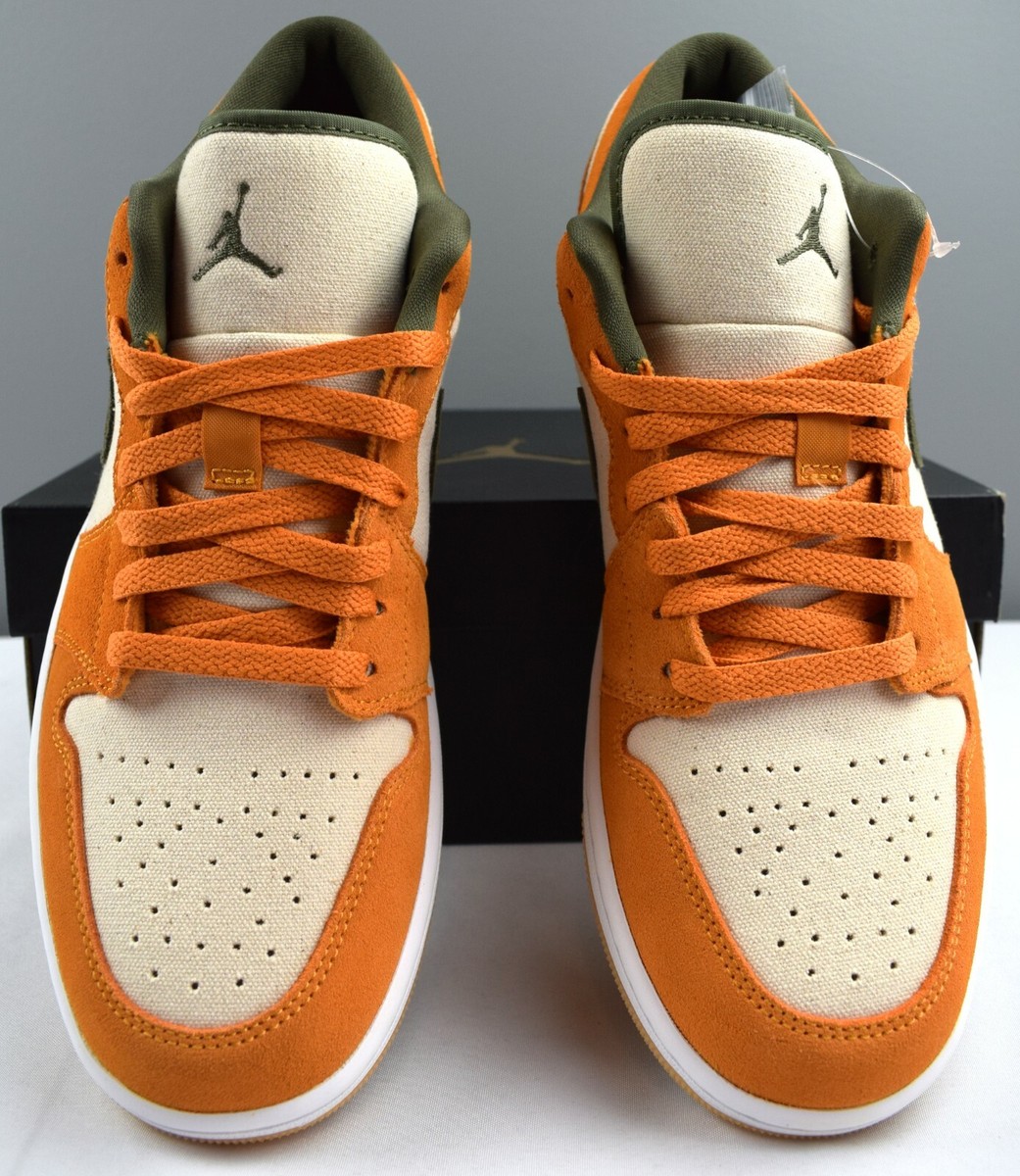 Nike Air Jordan 1 Low SE Medium Olive Light Curry Sail