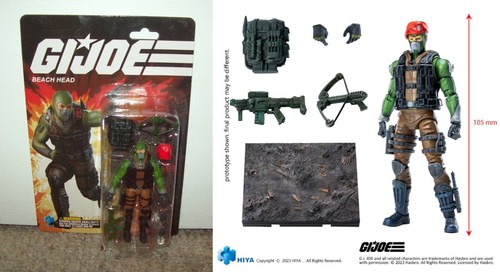Beach Head Hiya Toys GI Joe 1/18 Exquisite Mini g.i.joe Classified Figur Neu