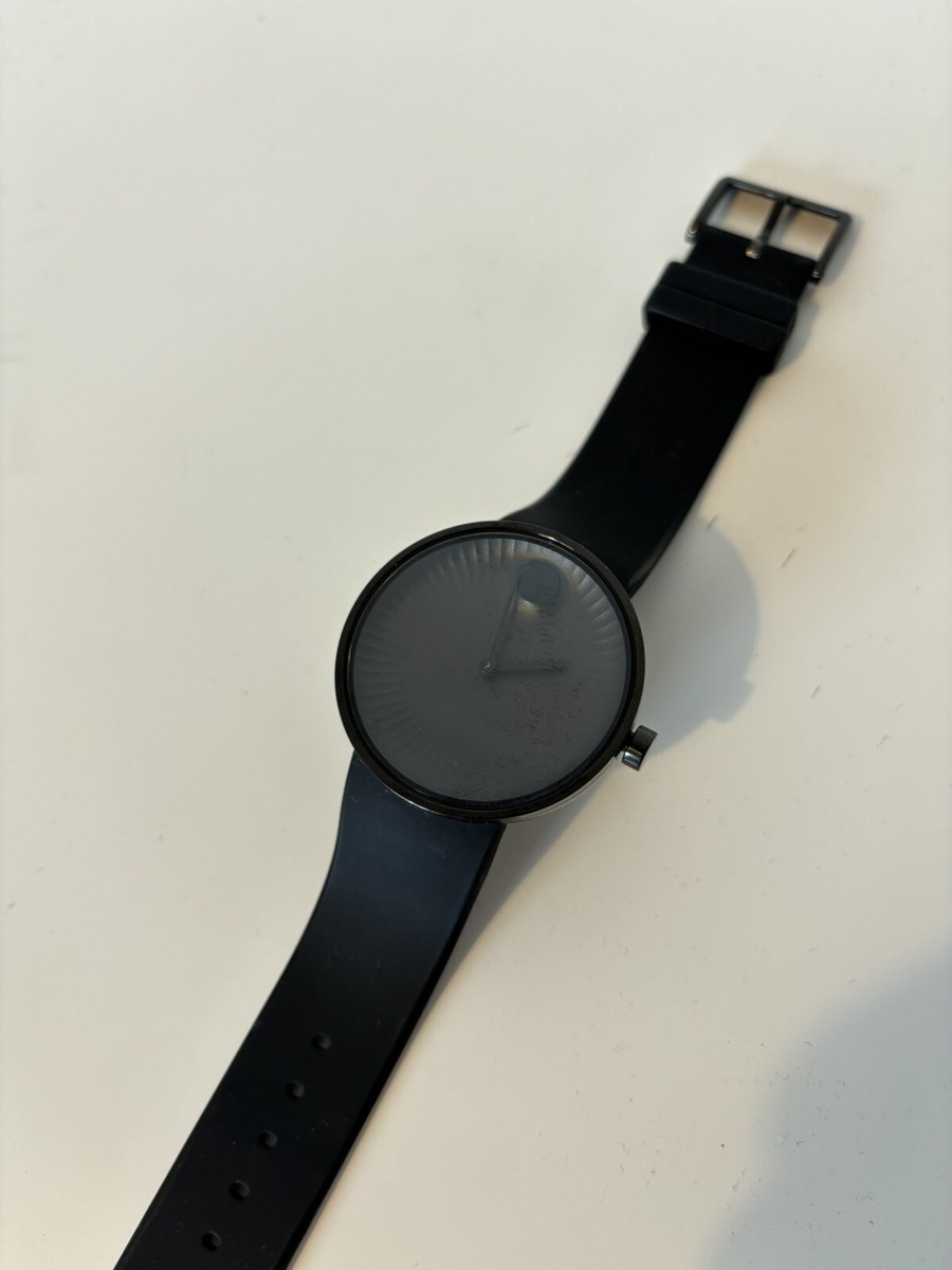 Black Dial Movado 3680007 Movado Edge Men's Sports Watch, All