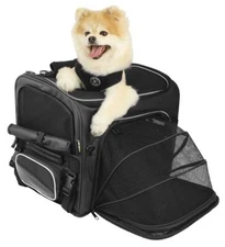 Nelson-Rigg Route 1 Dog Carrier Motorcycle Luggage Rack Storage Pet Travel Bag